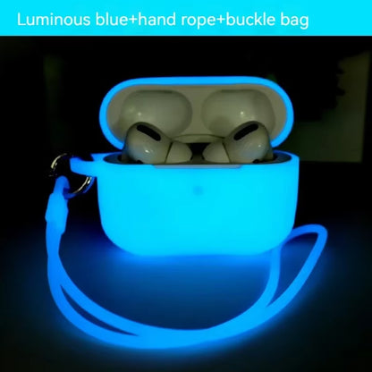 For Apple Airpods 3 Pro 2 Case Protective Case Luminous Silicone Case for Airpods Pro 2 3 Glowing in Dark Earphone Protector Box