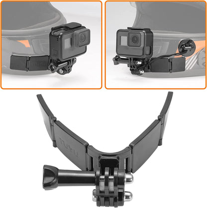 Soporte Para Camara Casco De Moto Kit De Montaje Gopro Hero 2018