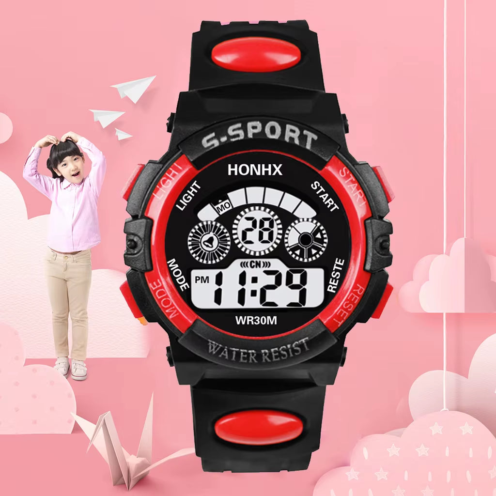 Fashion Simple Silicone Electronic Watch