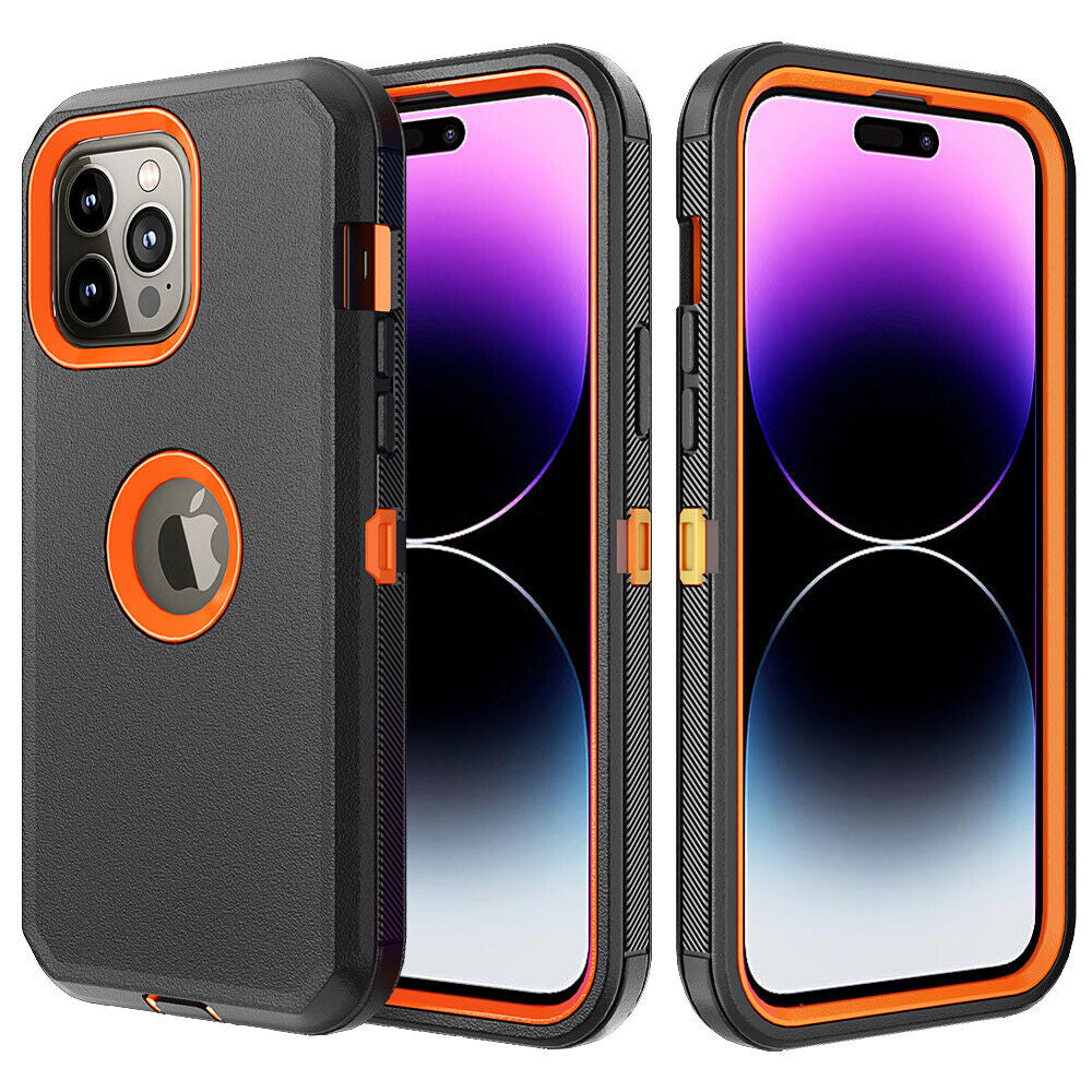 For Iphone 15 Pro Max 14 13 12 11 XR Phone Case Heavy Duty Shockproof Cover