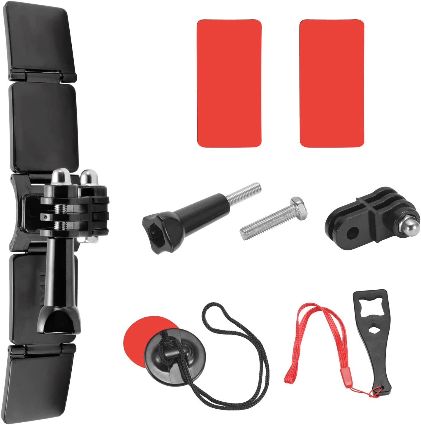 Soporte Para Camara Casco De Moto Kit De Montaje Gopro Hero 2018