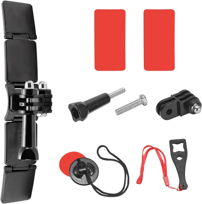 Soporte Para Camara Casco De Moto Kit De Montaje Gopro Hero 2018