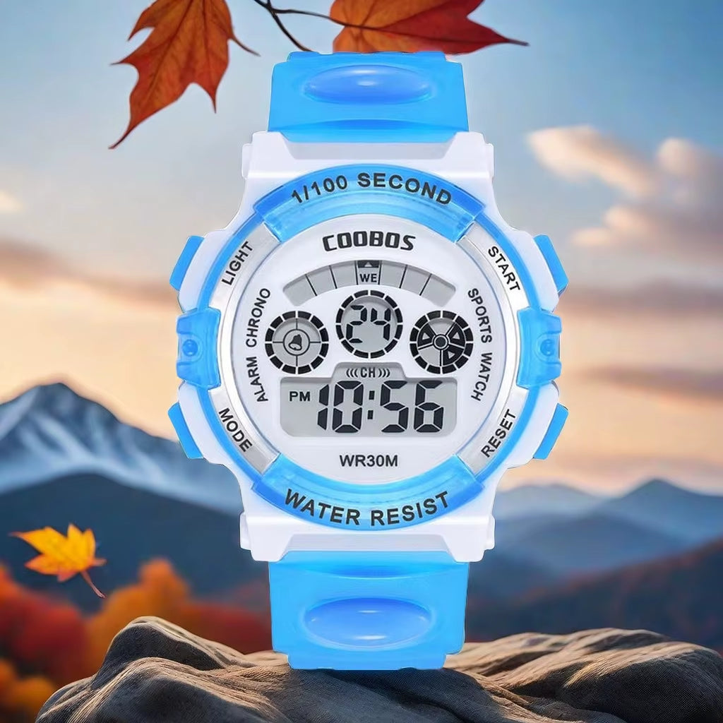 Fashion Simple Silicone Electronic Watch