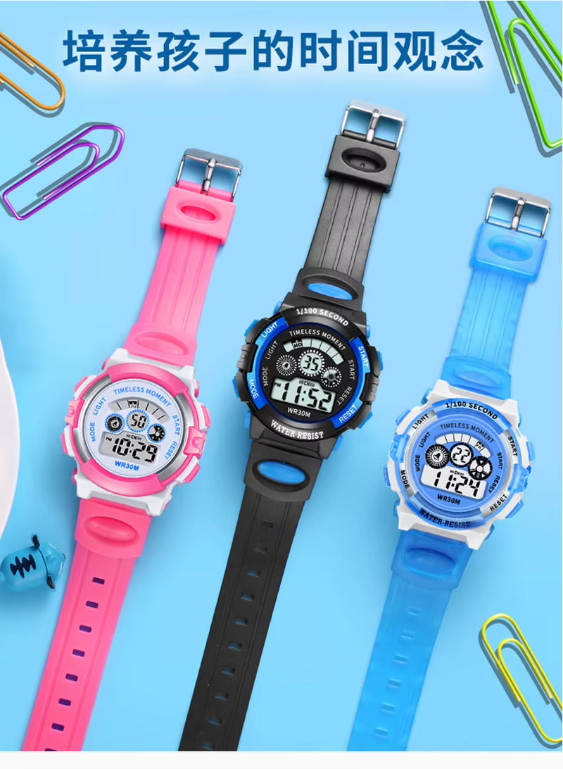 Fashion Simple Silicone Electronic Watch