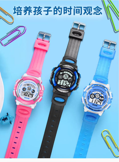 Fashion Simple Silicone Electronic Watch