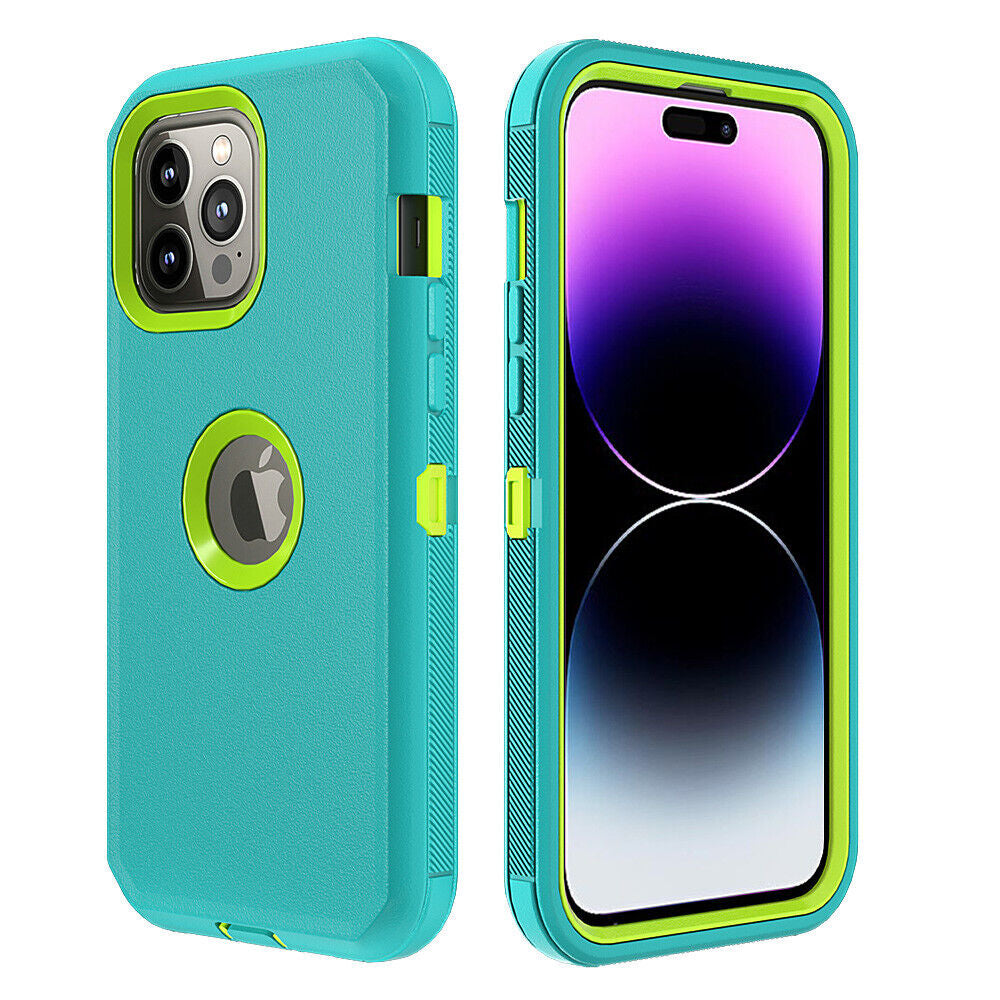 For Iphone 15 Pro Max 14 13 12 11 XR Phone Case Heavy Duty Shockproof Cover