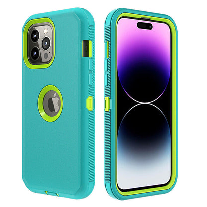 For Iphone 15 Pro Max 14 13 12 11 XR Phone Case Heavy Duty Shockproof Cover